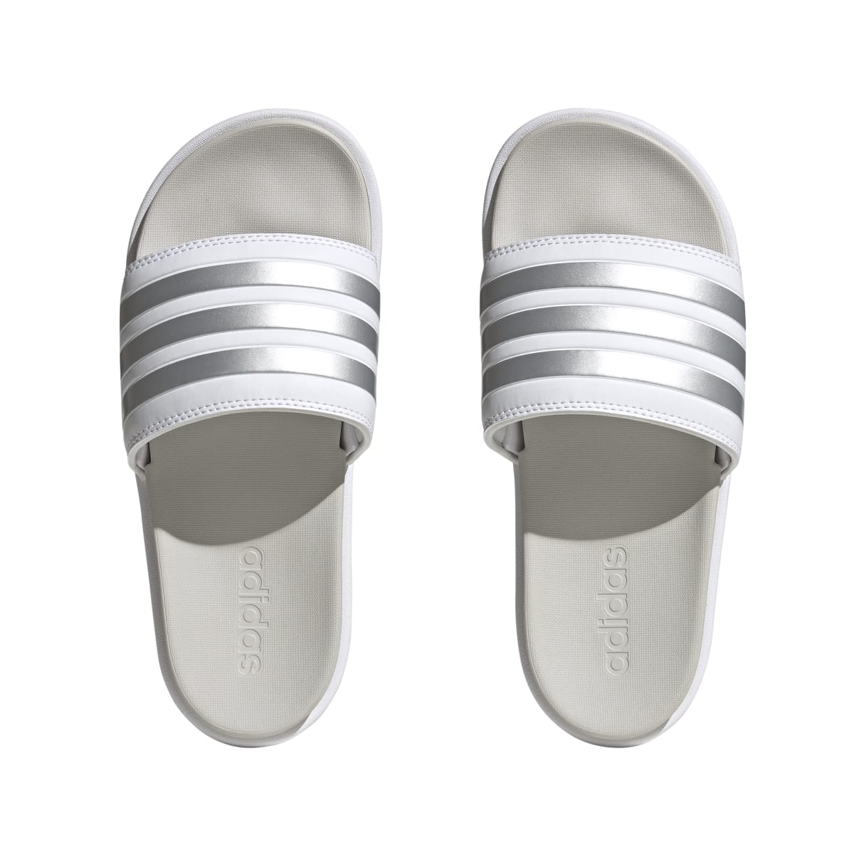 adidas Women's Adilette Platform Slides Womens Footwear Sandals & Slides
