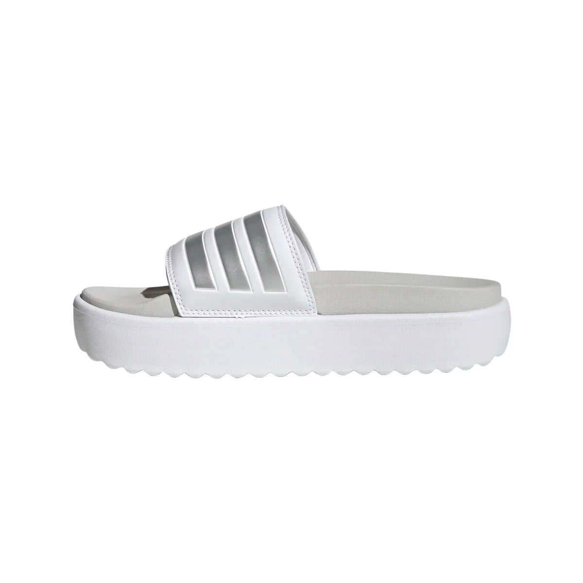 adidas Women's Adilette Platform Slides Womens Footwear Sandals & Slides