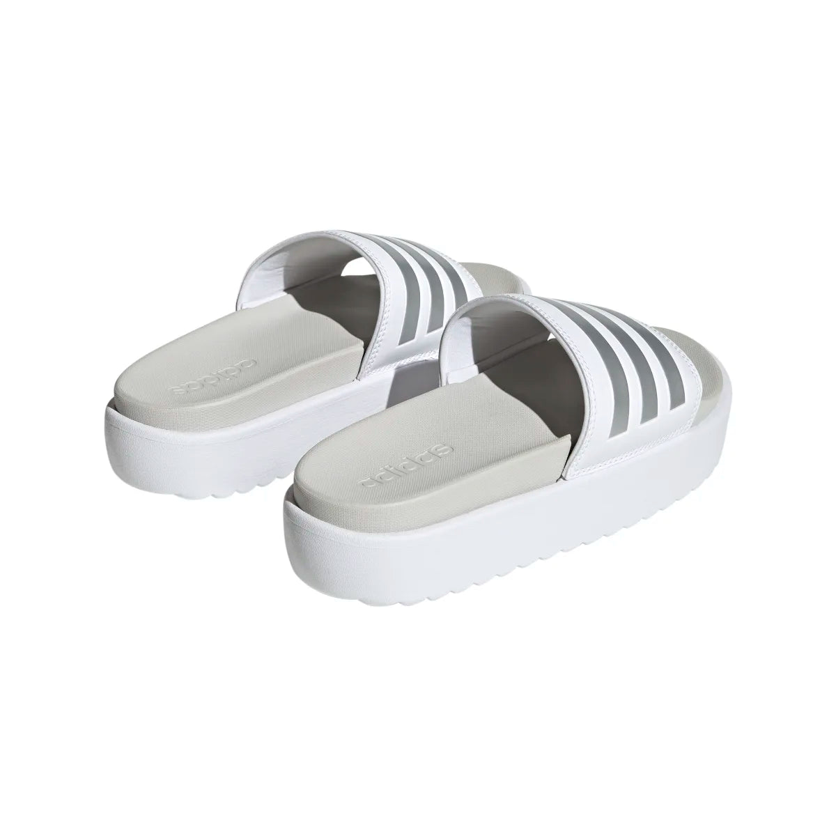 adidas Women's Adilette Platform Slides Womens Footwear Sandals & Slides