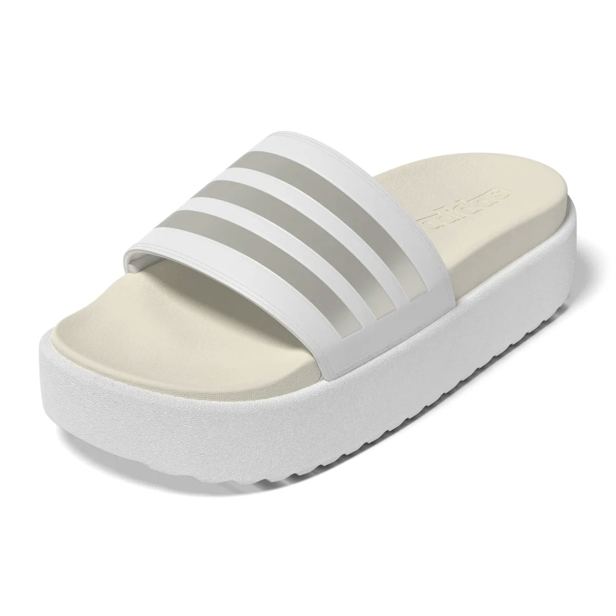 adidas Women's Adilette Platform Slides Womens Footwear Sandals & Slides