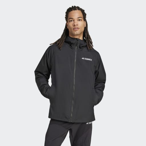 adidas Men's Terrex Multi 2 Layer RAIN.RDY Jacket Mens Apparel Jackets & Vests
