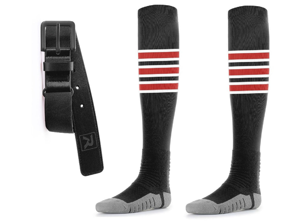 Richardson Baseball or Softball Belt/Sock Combo Baseball Socks & Belts All