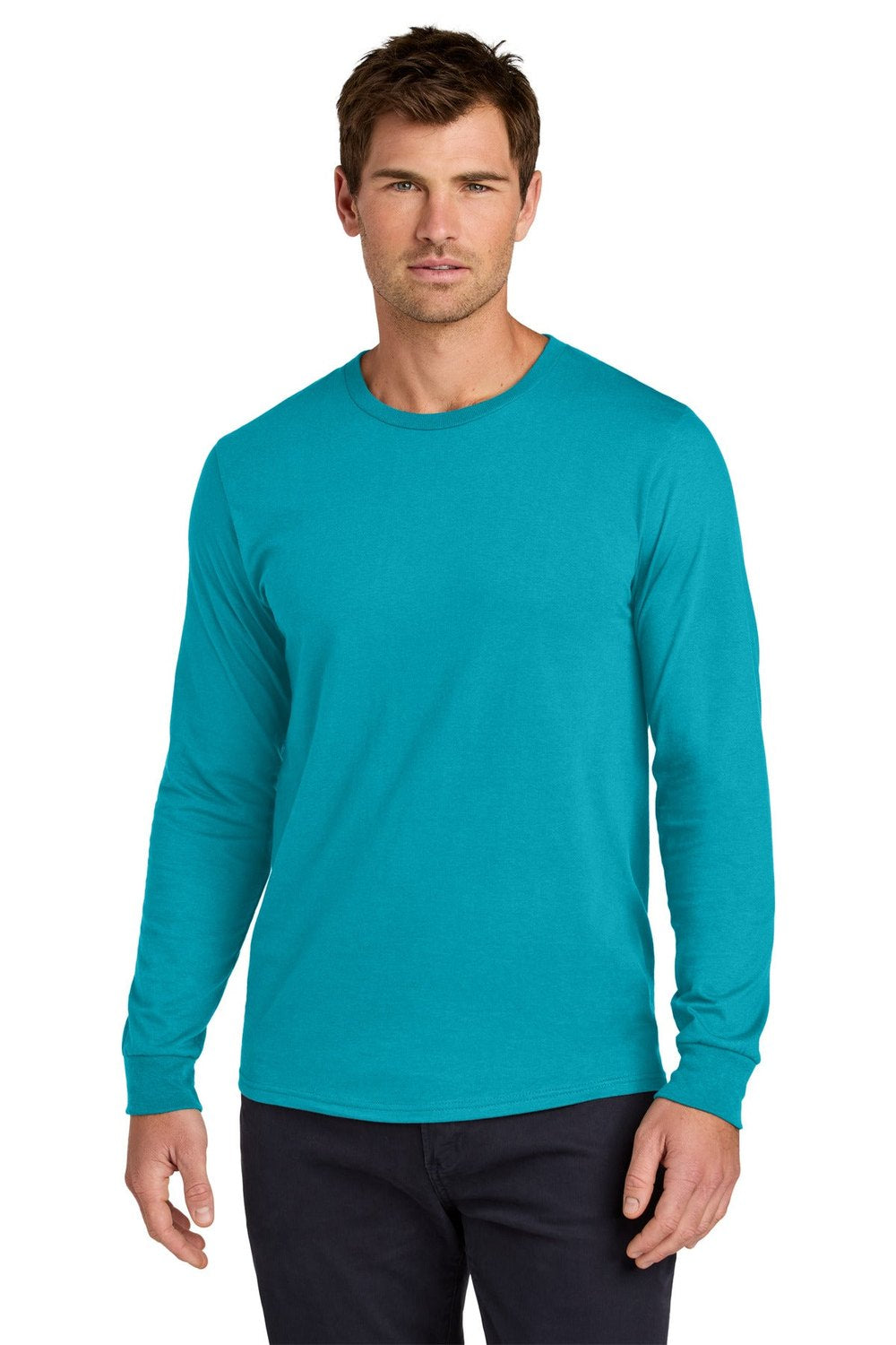 Jerzees Classics Unisex Cotton Long Sleeve T-Shirt 363L Mens Apparel Shirts & Tops