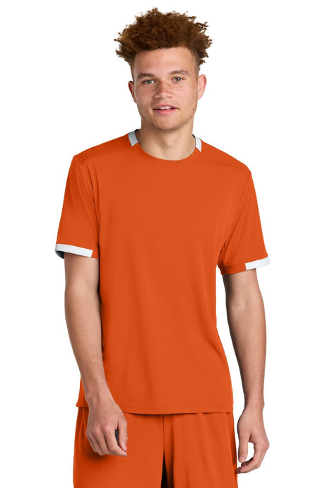 Sport-Tek Men's Club Short Sleeve Crew ST440 Mens Apparel Shirts & Tops