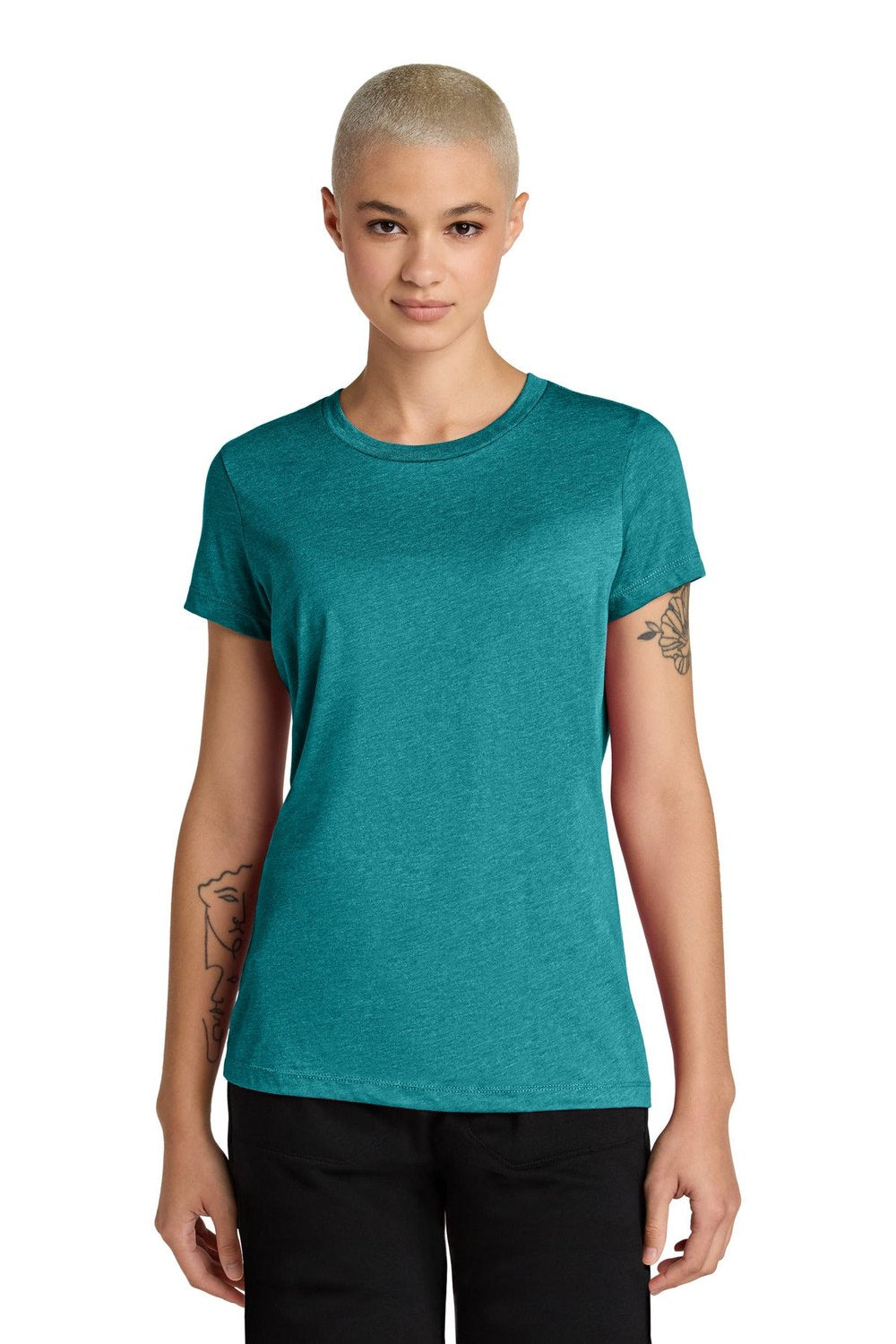 District Women's Perfect Weight CVC Tee DT188 Womens Apparel Shirts & Tops
