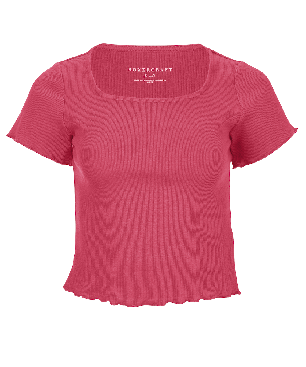 Boxercraft Women's Baby Rib Top Womens Apparel Shirts & Tops