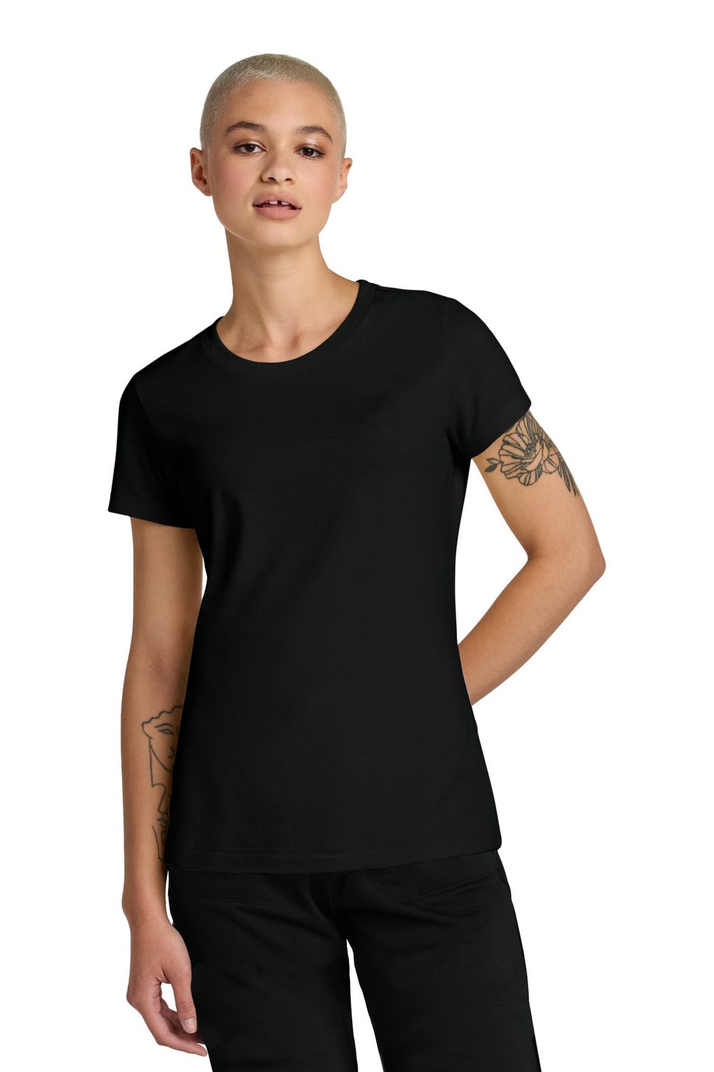 District Women's Perfect Weight CVC Tee DT188 Womens Apparel Shirts & Tops