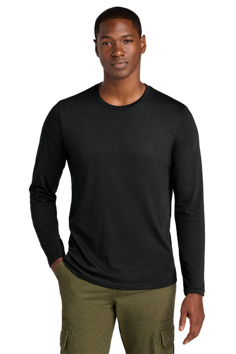 District Men's Perfect Weight CVC Long Sleeve Tee DT185 Mens Apparel Shirts & Tops