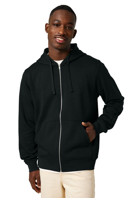 Stanley/Stella Unisex Mixer Full-Zip Hooded Sweatshirt SXU011 Mens Apparel Shirts & Tops