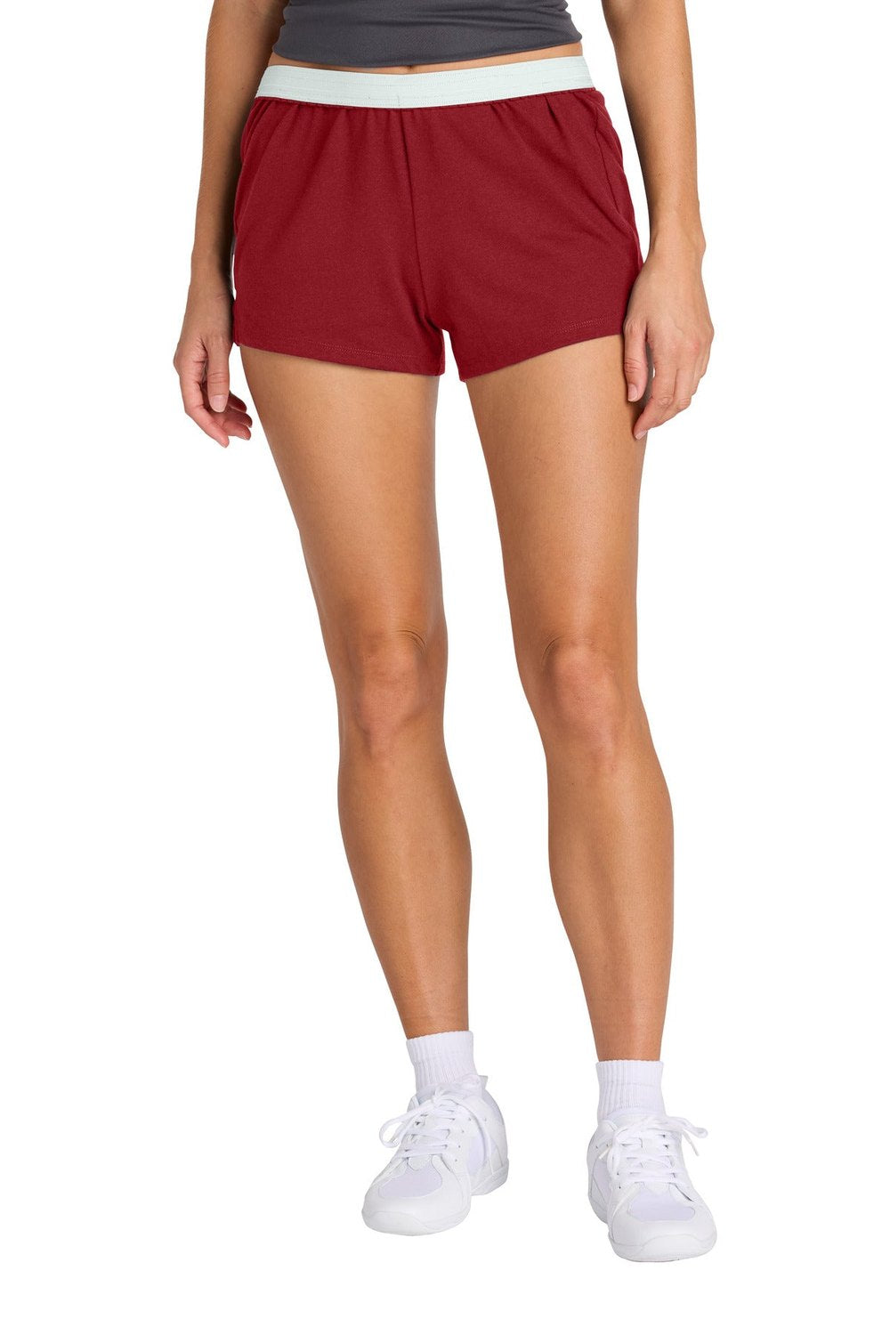 Sport-Tek Women's Jersey Knit Squad Short LST311 Womens Apparel Pants & Sweatpants