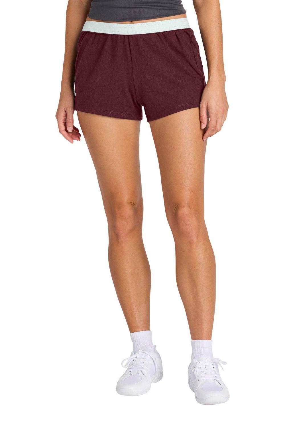 Sport-Tek Women's Jersey Knit Squad Short LST311 Womens Apparel Pants & Sweatpants