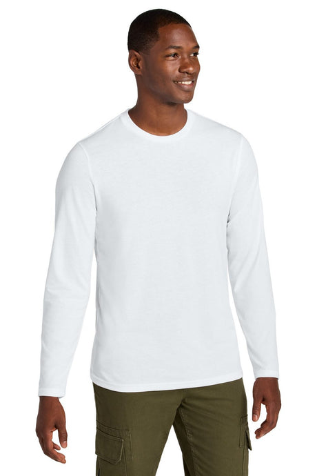 District Men's Perfect Weight CVC Long Sleeve Tee DT185 Mens Apparel Shirts & Tops