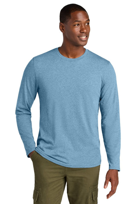 District Men's Perfect Weight CVC Long Sleeve Tee DT185 Mens Apparel Shirts & Tops
