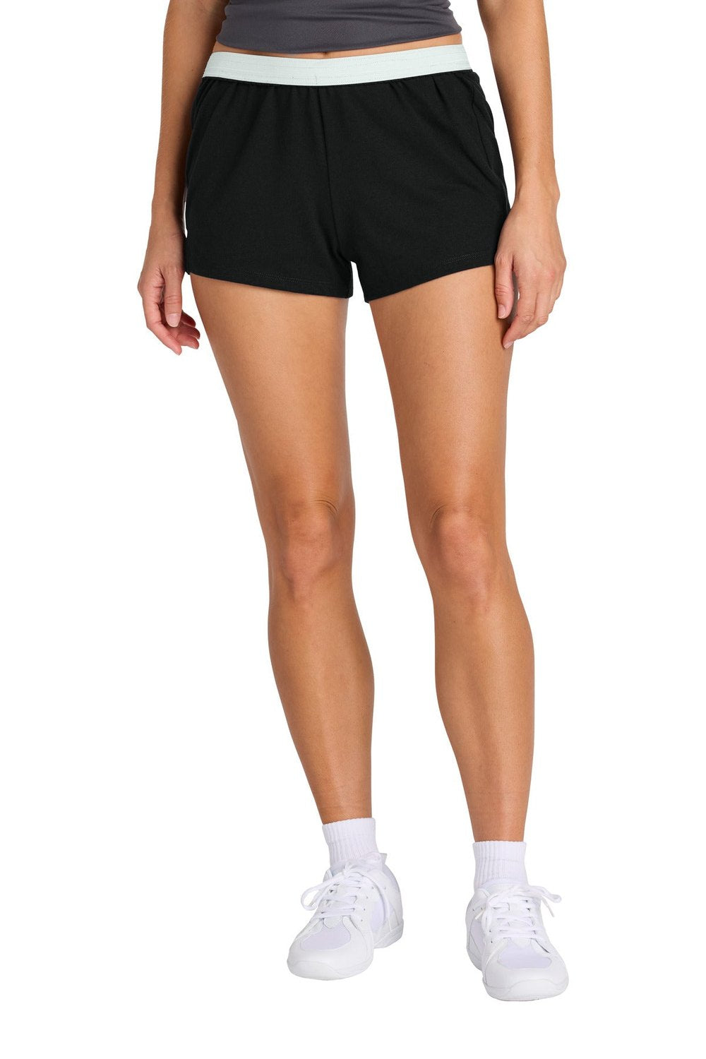 Sport-Tek Women's Jersey Knit Squad Short LST311 Womens Apparel Pants & Sweatpants