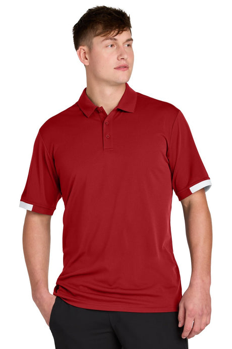 Sport-Tek Men's Club Colorblock Polo ST444 Mens Apparel Shirts & Tops