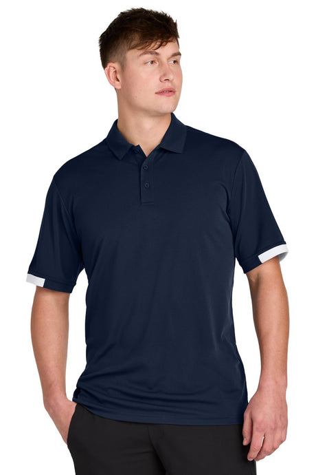 Sport-Tek Men's Club Colorblock Polo ST444 Mens Apparel Shirts & Tops