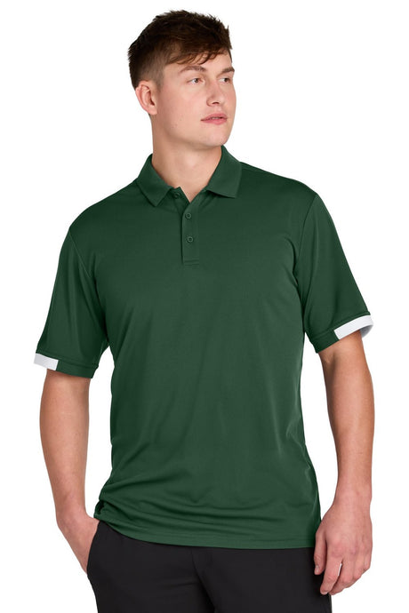 Sport-Tek Men's Club Colorblock Polo ST444 Mens Apparel Shirts & Tops