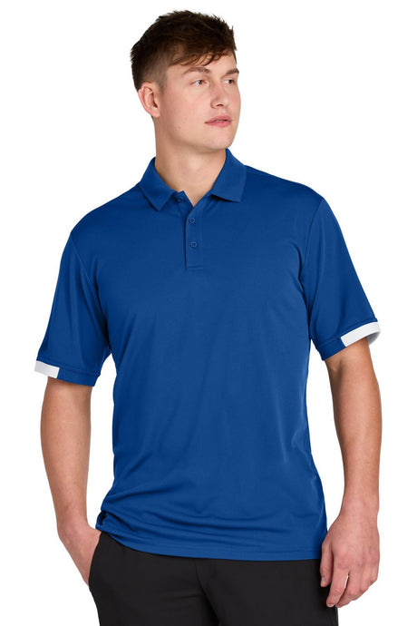 Sport-Tek Men's Club Colorblock Polo ST444 Mens Apparel Shirts & Tops