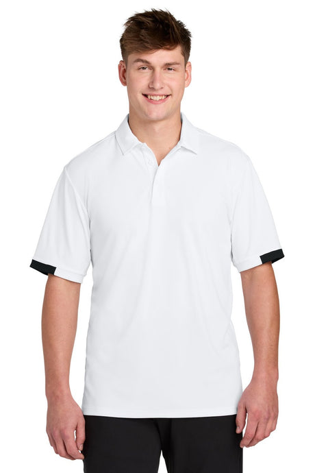 Sport-Tek Men's Club Colorblock Polo ST444 Mens Apparel Shirts & Tops