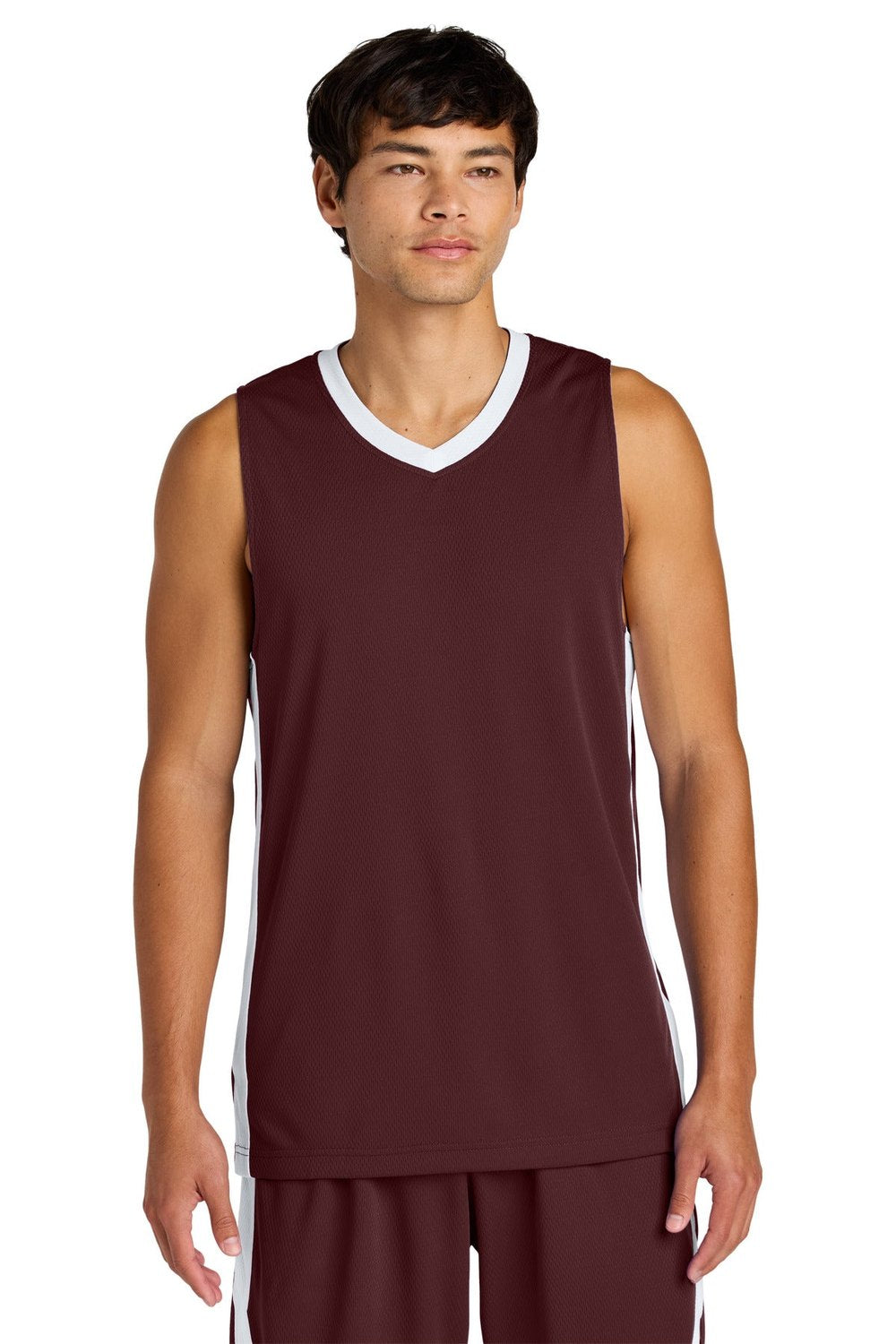 Sport-Tek Men's Rival Basketball Rev Jersey ST900 Basketball Jerseys Adult