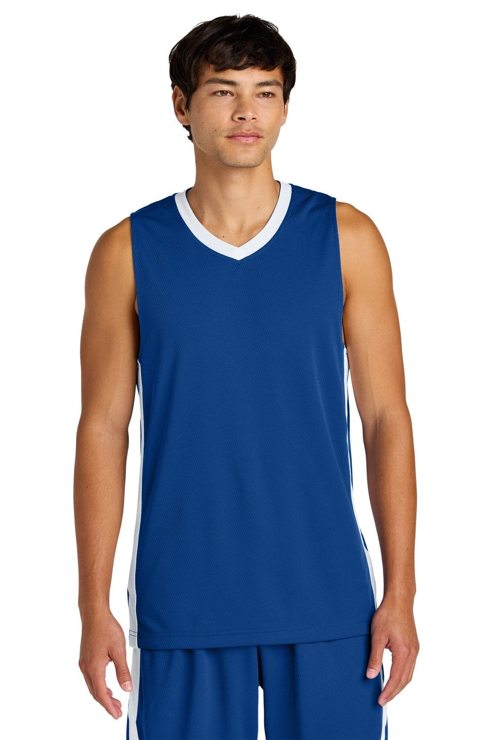 Sport-Tek Men's Rival Basketball Rev Jersey ST900 Basketball Jerseys Adult