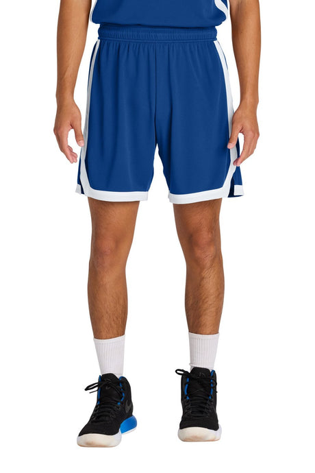 Sport-Tek Men's Rival Basketball 7'Short ST901 Mens Apparel Pants & Sweatpants