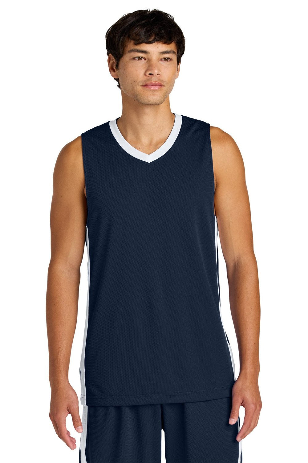 Sport-Tek Men's Rival Basketball Rev Jersey ST900 Basketball Jerseys Adult