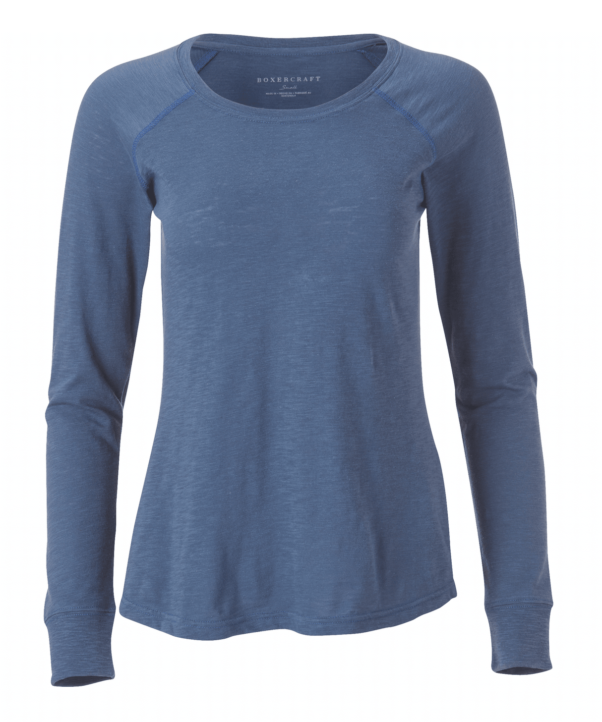 Boxercraft Women's Solid Preppy Patch Tee Womens Apparel Shirts & Tops