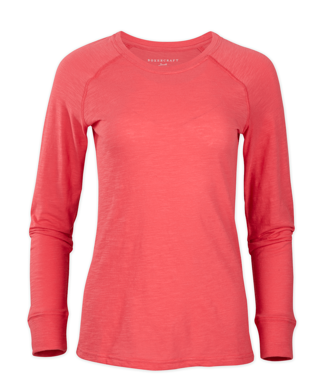 Boxercraft Women's Solid Preppy Patch Tee Womens Apparel Shirts & Tops