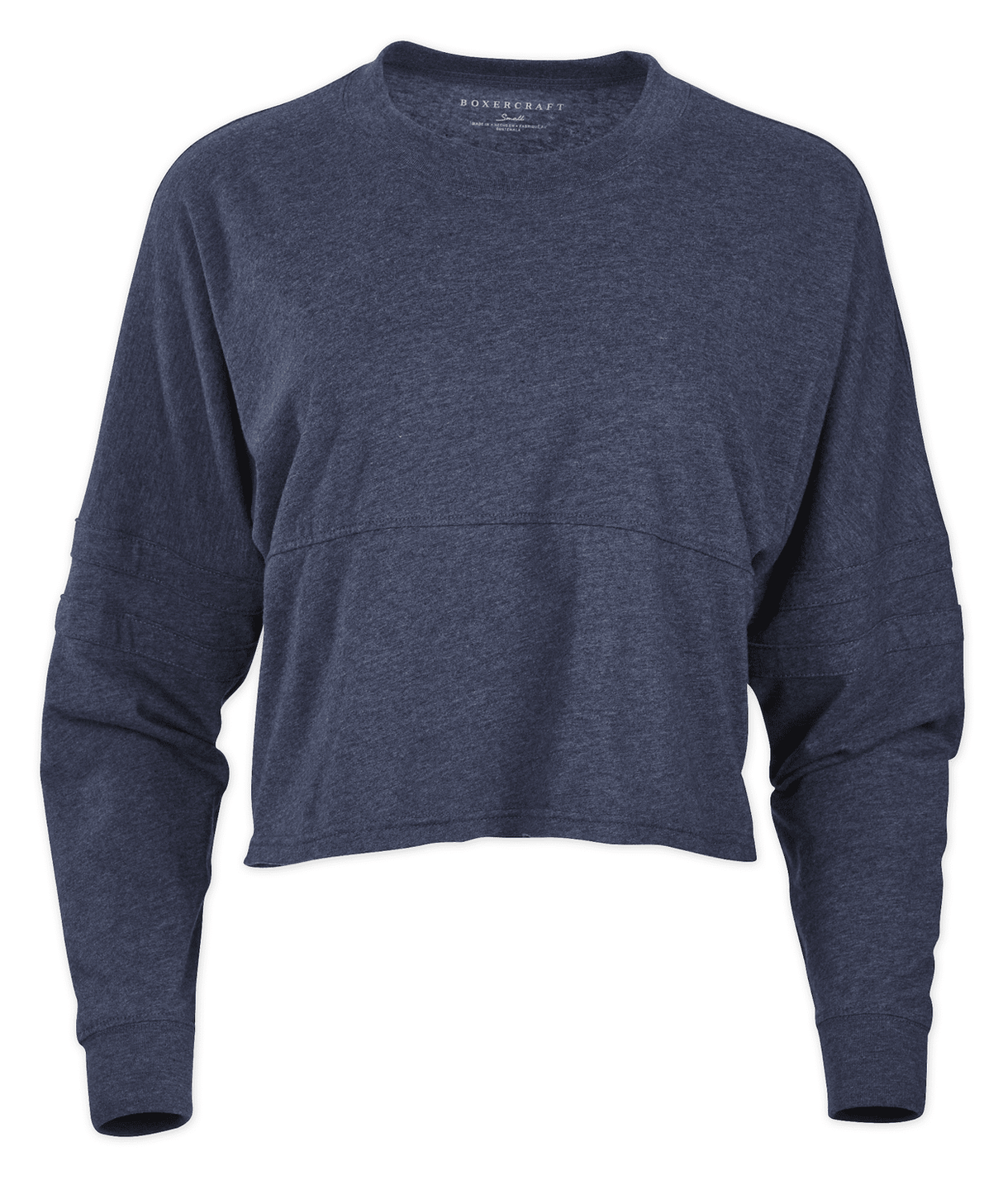 Boxercraft Women's Cropped Retro Jersey Womens Apparel Sweatshirts & Fleece