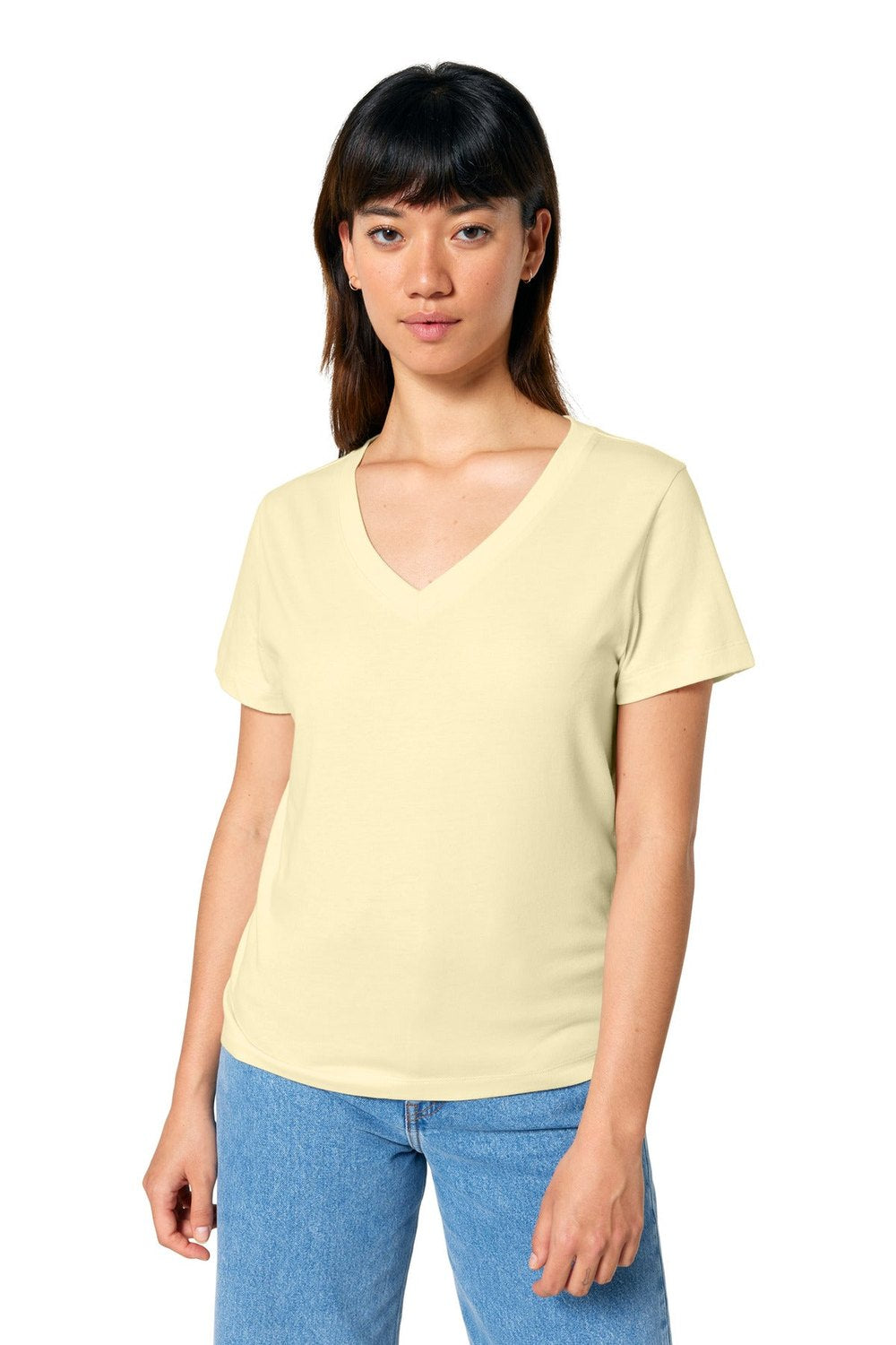 Stanley/Stella Women's Stella Isla V-Neck Tee SXW032 Womens Apparel Shirts & Tops
