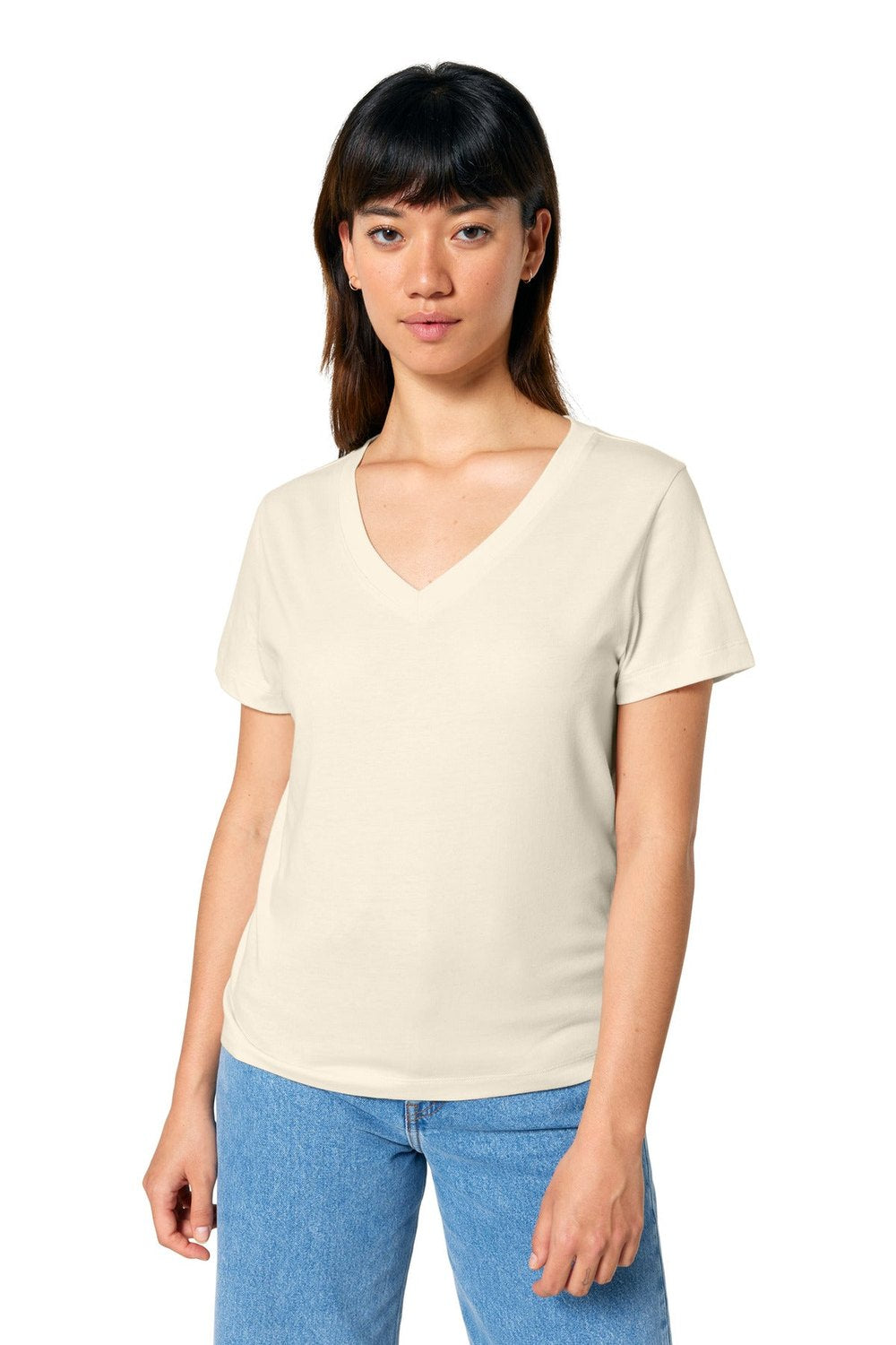 Stanley/Stella Women's Stella Isla V-Neck Tee SXW032 Womens Apparel Shirts & Tops