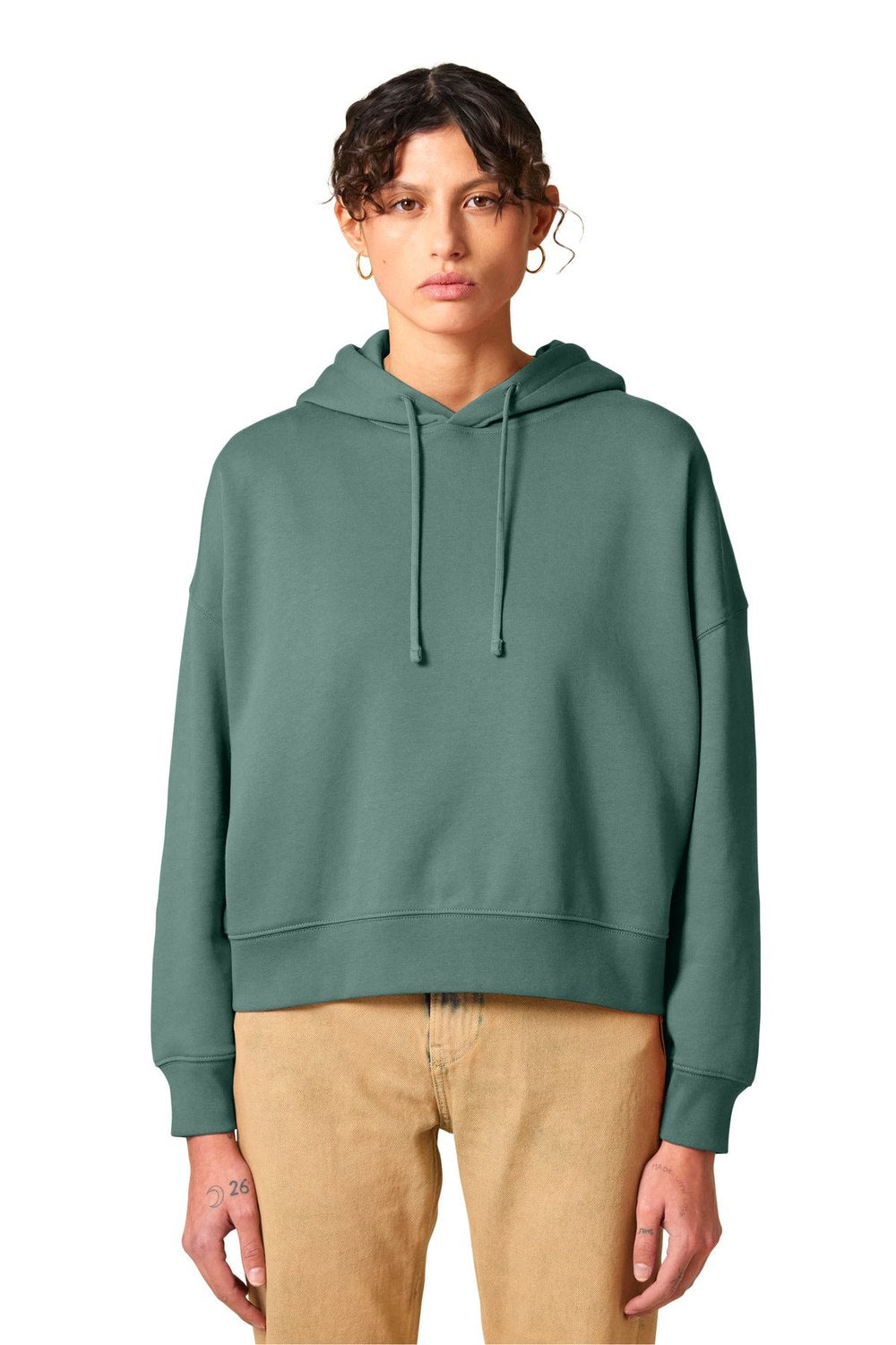 Stanley/Stella Women's Stella Nora Hooded Sweatshirt SXW035 Womens Apparel Sweatshirts & Fleece