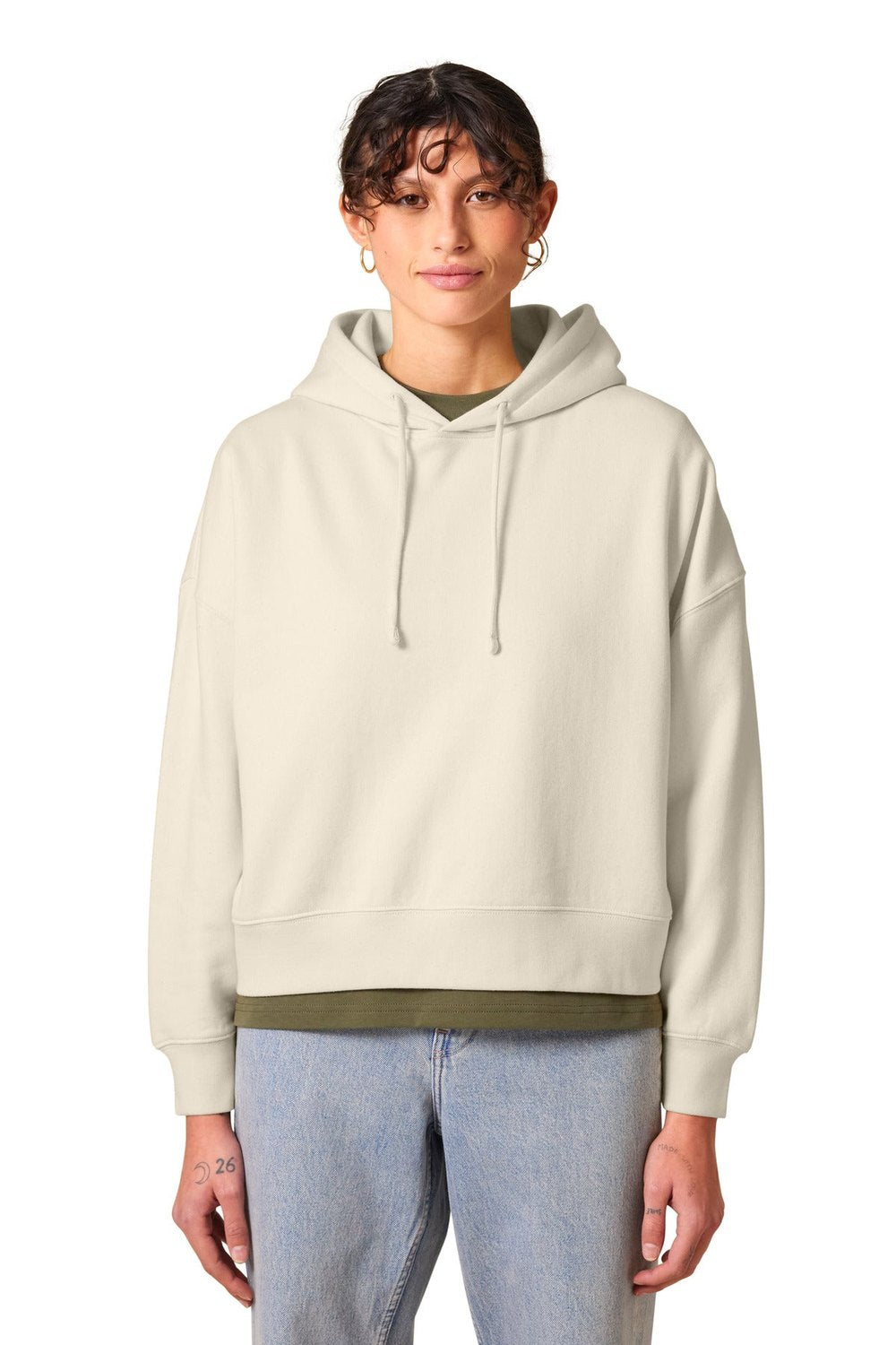 Stanley/Stella Women's Stella Nora Hooded Sweatshirt SXW035 Womens Apparel Sweatshirts & Fleece