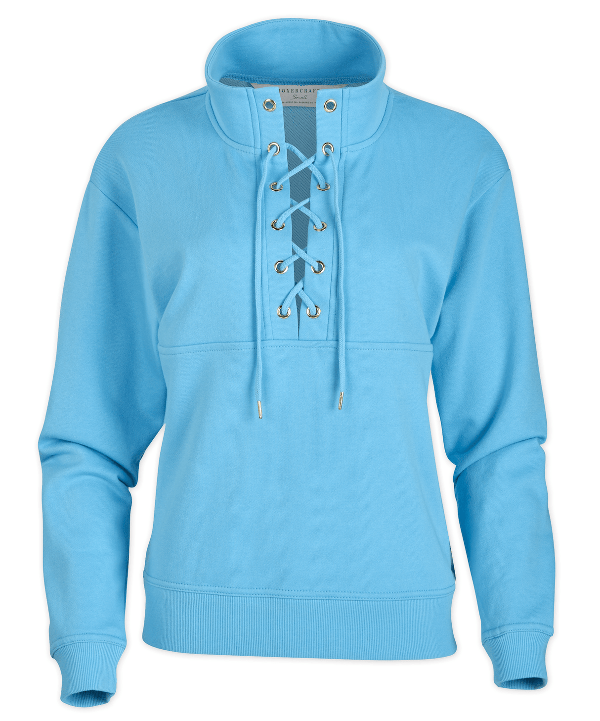 Boxercraft Women's Lace Up Pullover Womens Apparel Sweatshirts & Fleece