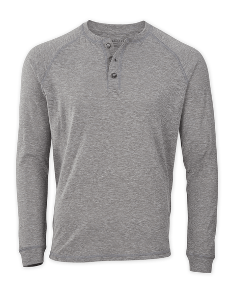 Boxercraft Men's Henley Long Sleeve Mens Apparel Shirts & Tops