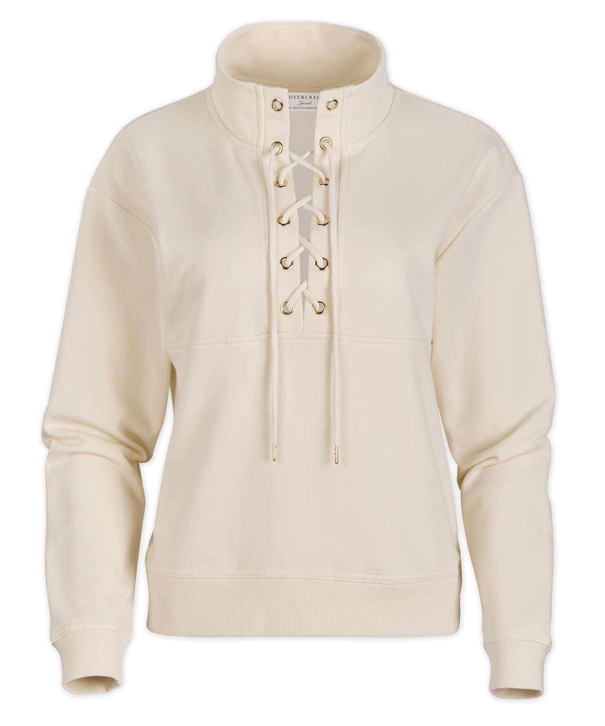 Boxercraft Women's Lace Up Pullover Womens Apparel Sweatshirts & Fleece