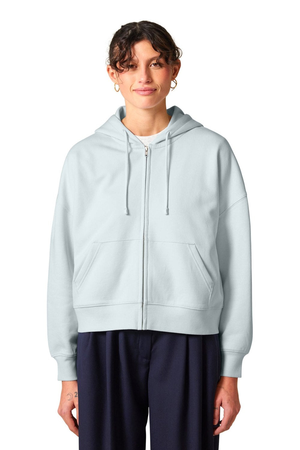 Stanley/Stella Women's Stella Ida Full-Zip Hooded Sweatshirt SXW037 Womens Apparel Sweatshirts & Fleece
