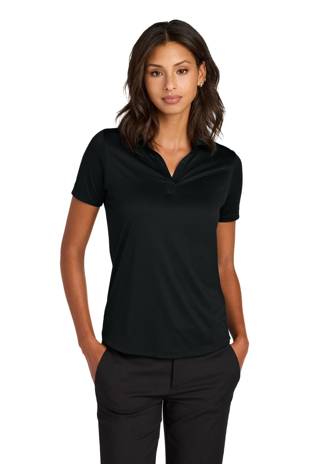 Mercer+Mettle Women's Recharge Jersey Polo MM1021 Womens Apparel Shirts & Tops