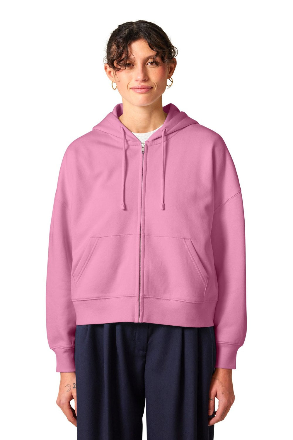 Stanley/Stella Women's Stella Ida Full-Zip Hooded Sweatshirt SXW037 Womens Apparel Sweatshirts & Fleece