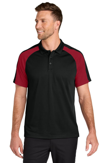 Port Authority Men's Wearever Performance Pique Colorblock Polo K247 Mens Apparel Shirts & Tops
