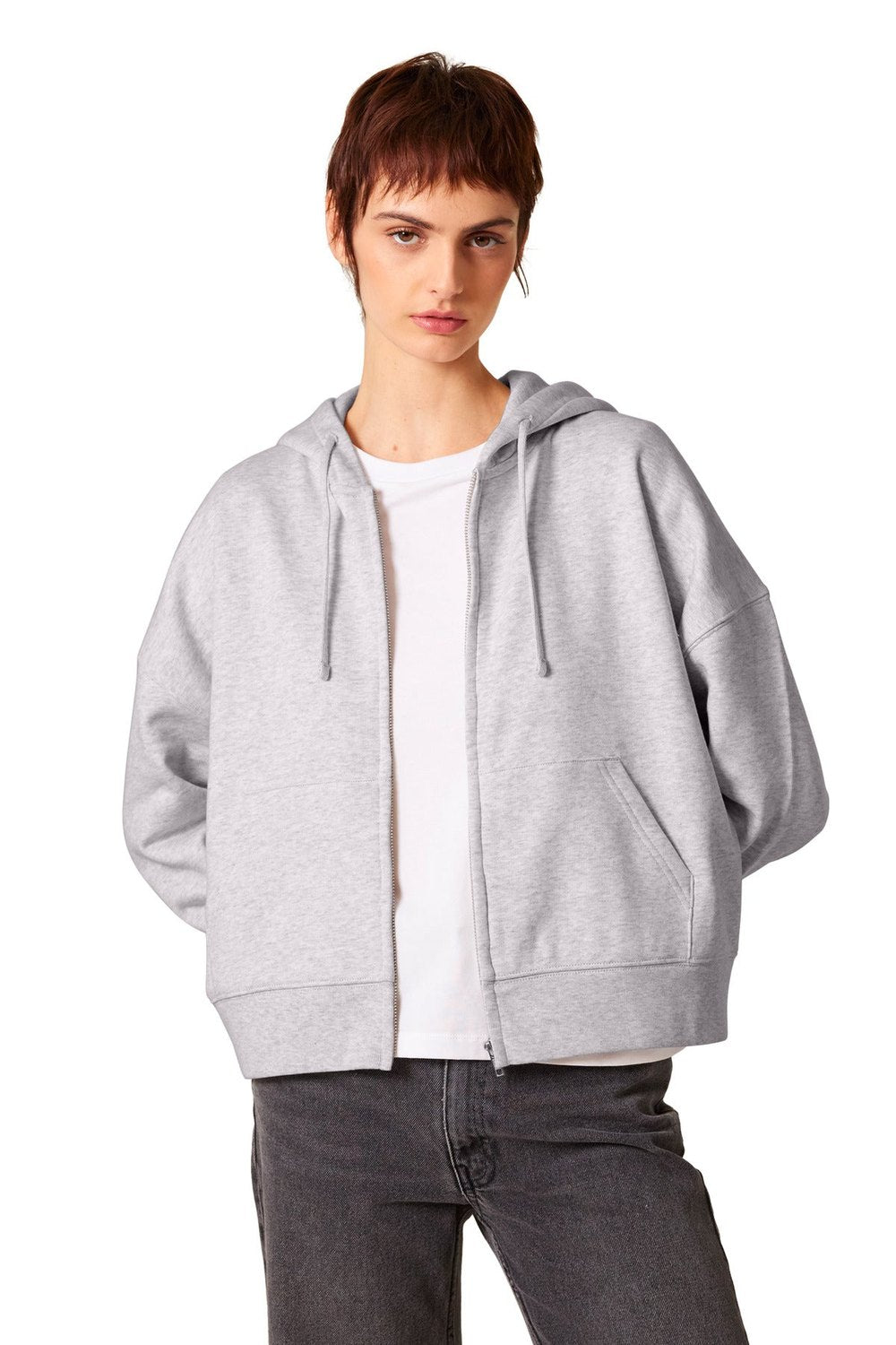 Stanley/Stella Women's Stella Ida Full-Zip Hooded Sweatshirt SXW037 Womens Apparel Sweatshirts & Fleece