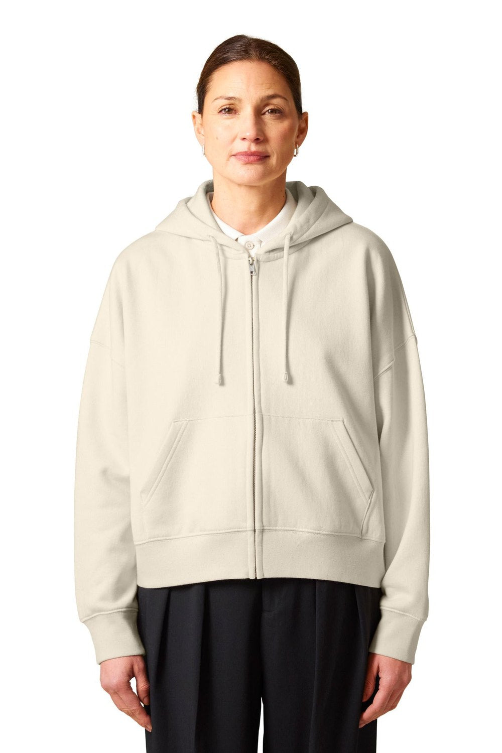 Stanley/Stella Women's Stella Ida Full-Zip Hooded Sweatshirt SXW037 Womens Apparel Sweatshirts & Fleece