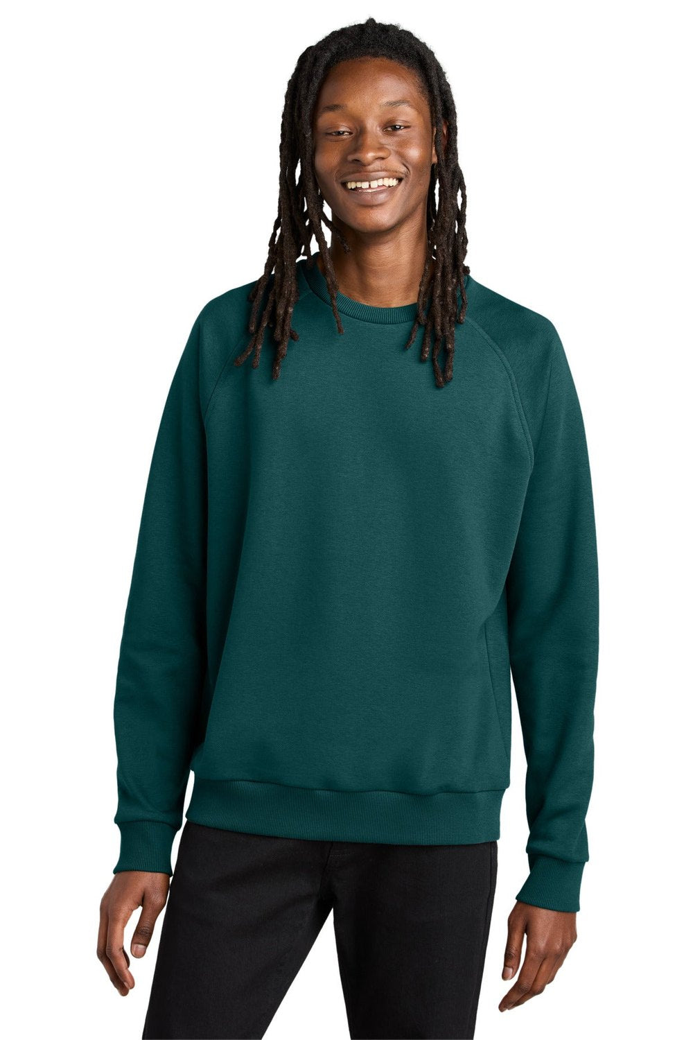 AllMade Unisex Organic CVC Fleece Crewneck Sweatshirt AL5004 Mens Apparel Sweatshirts & Fleece