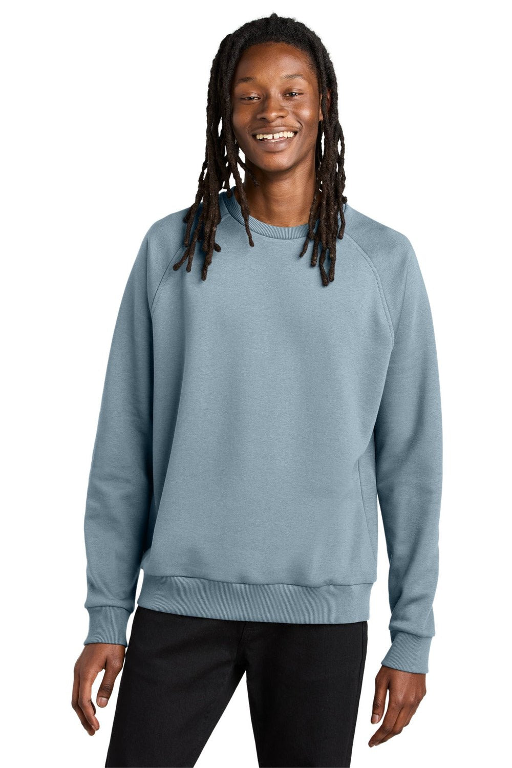 AllMade Unisex Organic CVC Fleece Crewneck Sweatshirt AL5004 Mens Apparel Sweatshirts & Fleece