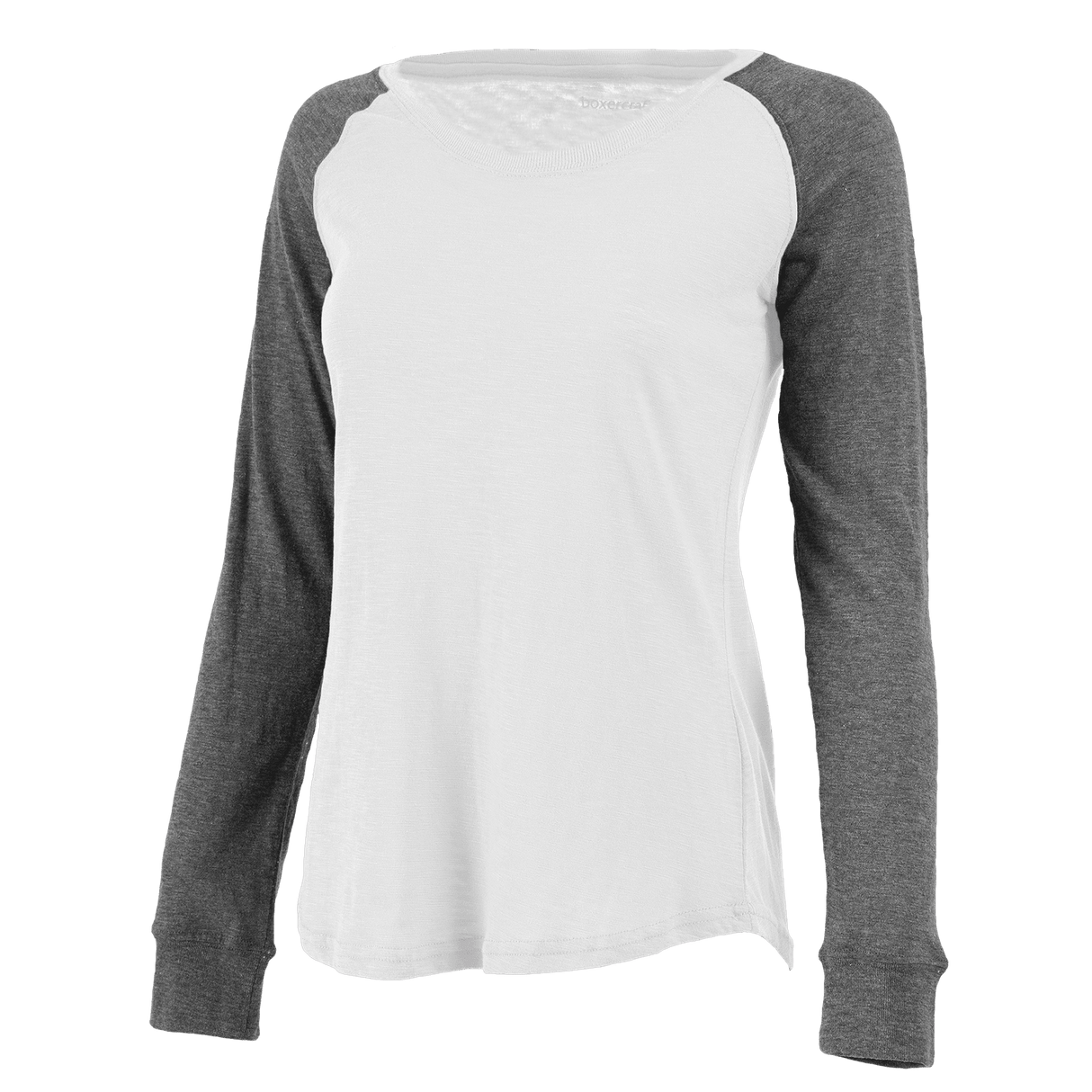 Boxercraft Women's Preppy Patch Slub Long Sleeve T-Shirt Womens Apparel Shirts & Tops