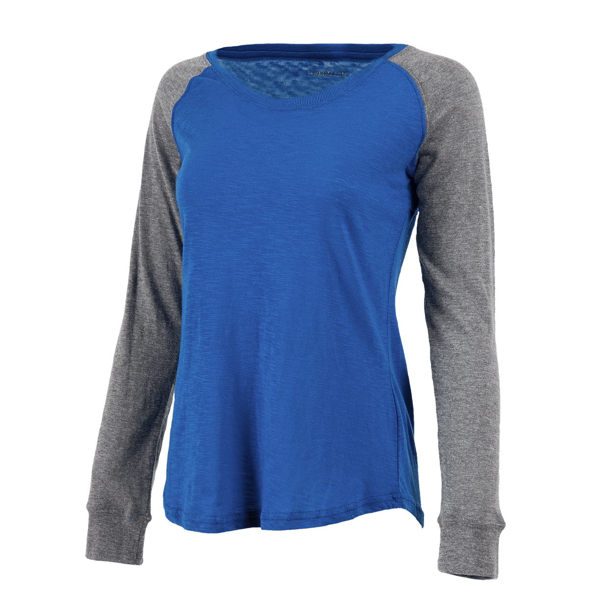 Boxercraft Women's Preppy Patch Slub Long Sleeve T-Shirt Womens Apparel Shirts & Tops