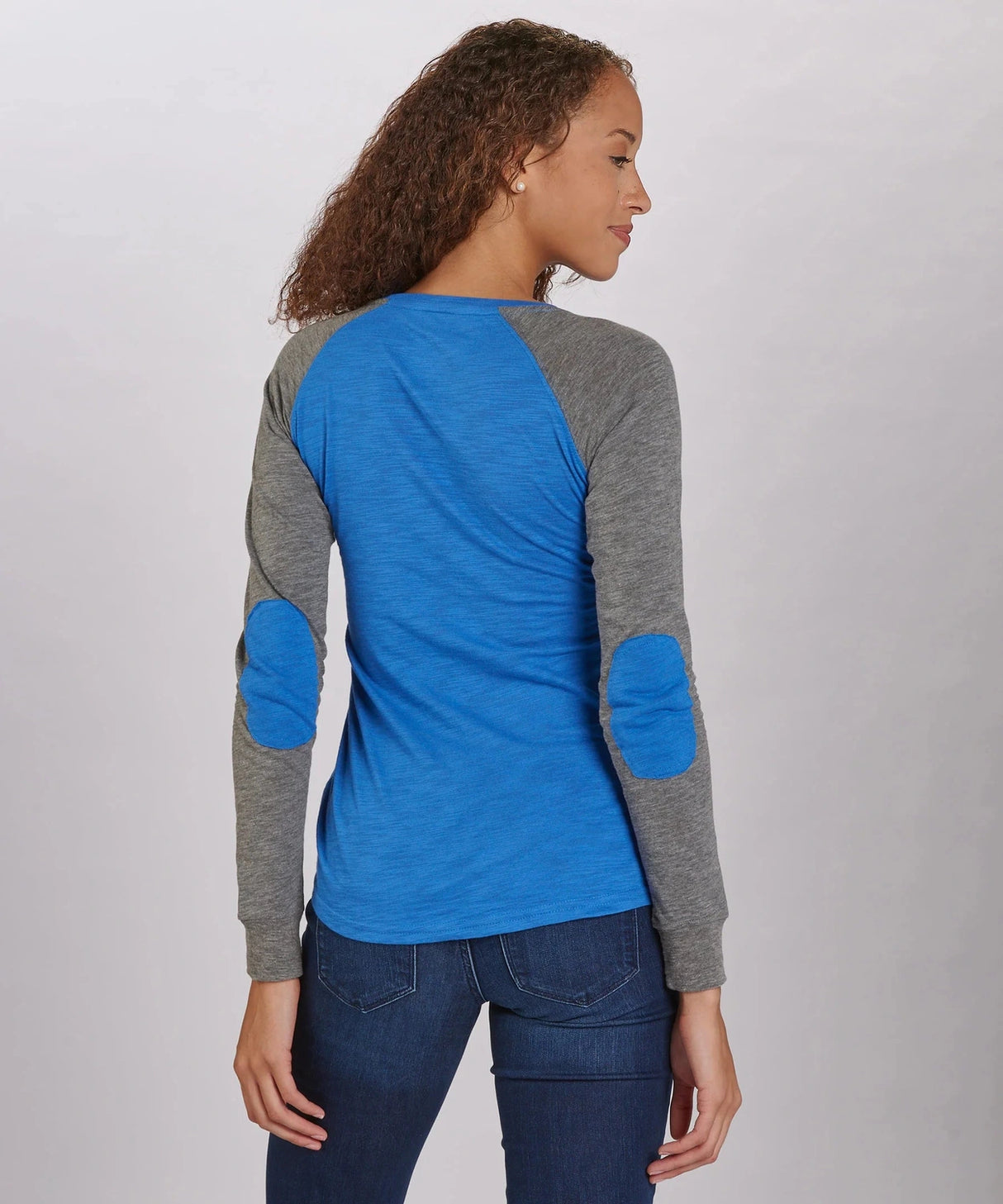 Boxercraft Women's Preppy Patch Slub Long Sleeve T-Shirt Womens Apparel Shirts & Tops