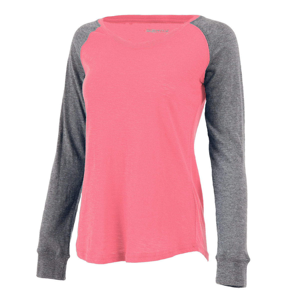 Boxercraft Women's Preppy Patch Slub Long Sleeve T-Shirt Womens Apparel Shirts & Tops