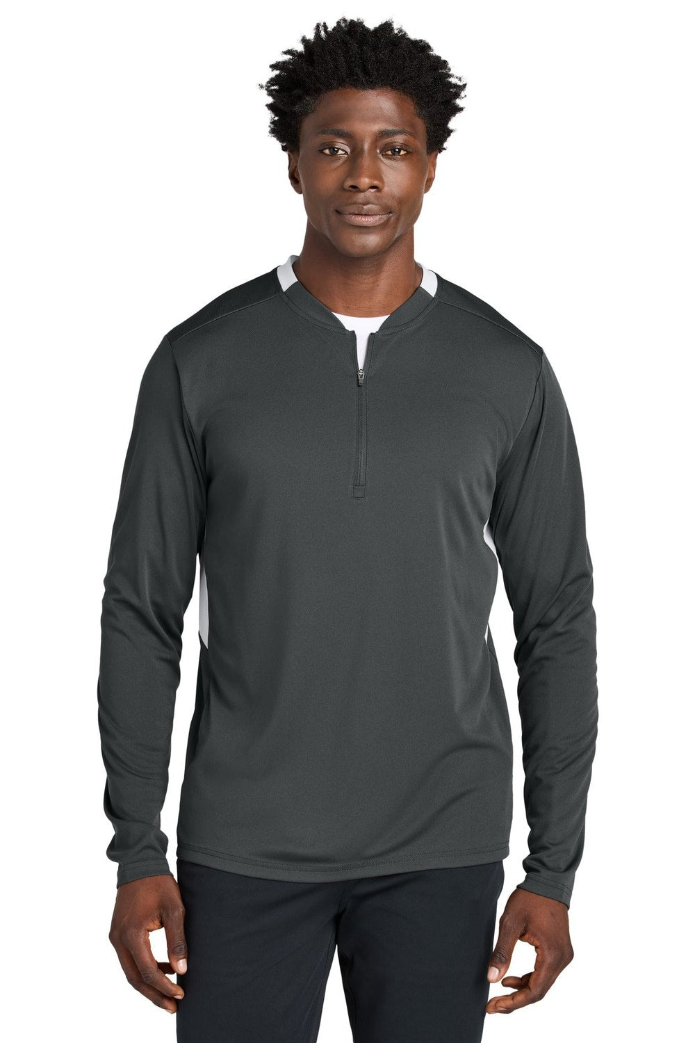 Sport-Tek Club 1/4-Zip Pullover ST443 Mens Apparel Sweatshirts & Fleece